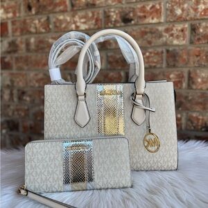 Michael Kors purse and wallet